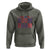 4th Of July Hoodie Here For The Boom Patriotic Independence Day - Wonder Print Shop