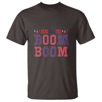 4th Of July T Shirt Here For The Boom Patriotic Independence Day - Wonder Print Shop