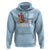 4th Of July Hoodie I'm Just Here For The Wieners Patriotic Hot Dog - Wonder Print Shop
