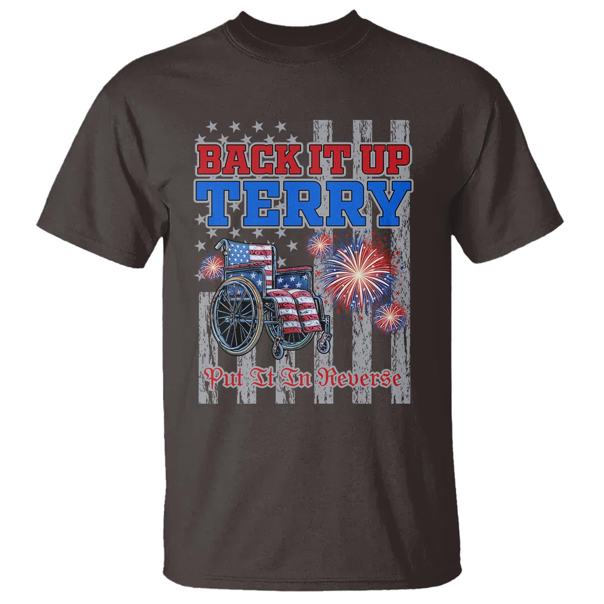 Funny 4th Of July T Shirt Back Up Terry Put It In Reverse - Wonder Print Shop