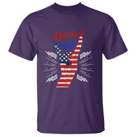 Merica Rock Sign 4th Of July T Shirt - Wonder Print Shop