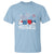 4th Of July Cat Lover T Shirt Meowica Patriotic American Flag Fireworks - Wonder Print Shop