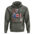4th Of July Hoodie Bigfoot Fireworks Sasquatch American Flag - Wonder Print Shop