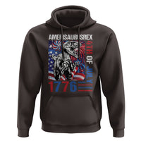 4th Of July Dinosaur Hoodie Amerisaurus Fireworks Patriotic Independence Day - Wonder Print Shop