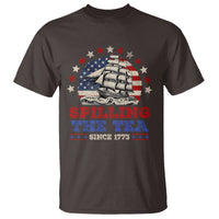 Funny 4th Of July T Shirt Spilling The Tea Since 1773 - Wonder Print Shop