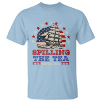 Funny 4th Of July T Shirt Spilling The Tea Since 1773 - Wonder Print Shop