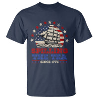 Funny 4th Of July T Shirt Spilling The Tea Since 1773 - Wonder Print Shop