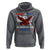 American Patriotic Hoodie Land Of The Free Because Of The Brave - Wonder Print Shop