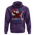 American Patriotic Hoodie Land Of The Free Because Of The Brave - Wonder Print Shop
