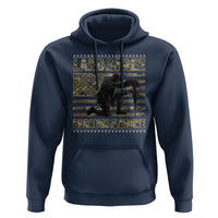 American Patriotic Hoodie Land Of The Free Because Of The Brave - Wonder Print Shop