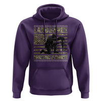 American Patriotic Hoodie Land Of The Free Because Of The Brave - Wonder Print Shop