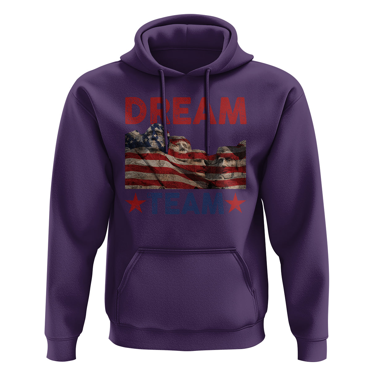 4th Of July Hoodie Dream Team Presidents Mount Rushmore - Wonder Print Shop