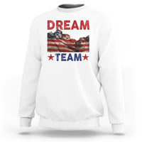 4th Of July Sweatshirt Dream Team Presidents Mount Rushmore - Wonder Print Shop