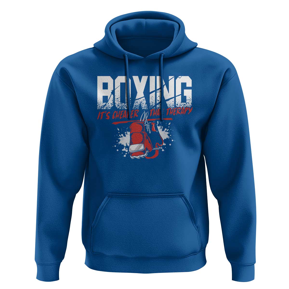 Boxing Cheaper Than Therapy Hoodie - Wonder Print Shop