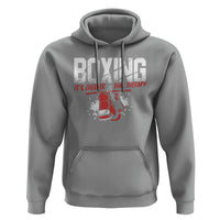 Boxing Cheaper Than Therapy Hoodie - Wonder Print Shop