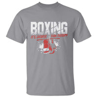 Boxing Cheaper Than Therapy T Shirt - Wonder Print Shop