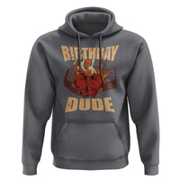 Birthday Dude Boxing Player Hoodie - Wonder Print Shop