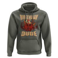 Birthday Dude Boxing Player Hoodie - Wonder Print Shop