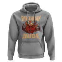 Birthday Dude Boxing Player Hoodie - Wonder Print Shop