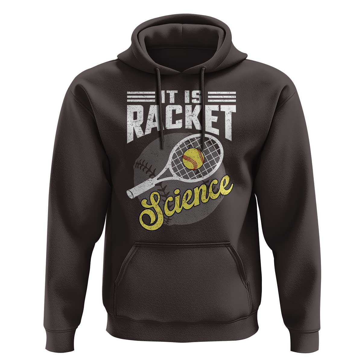 Funny Tennis Hoodie It's Racket Science - Wonder Print Shop