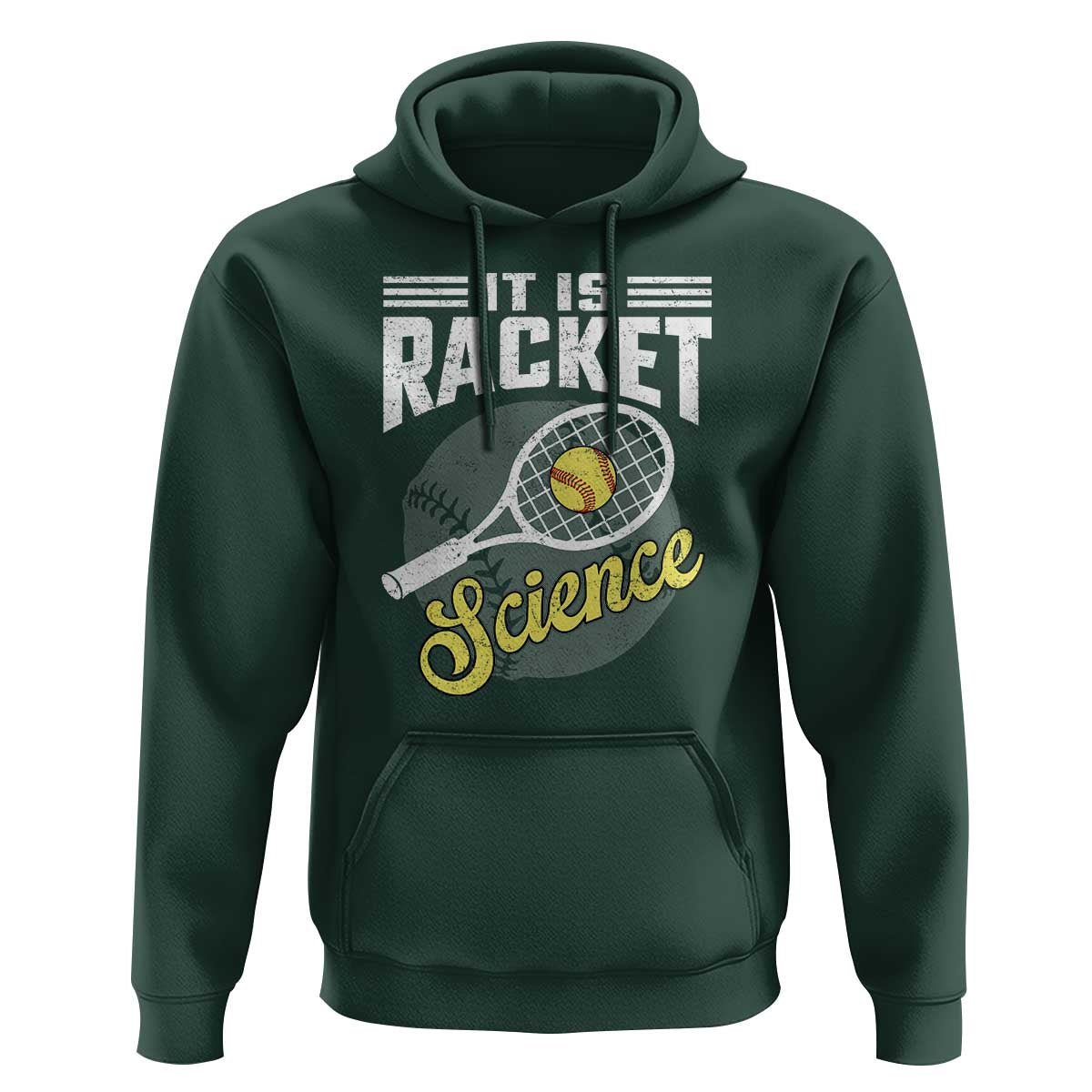 Funny Tennis Hoodie It's Racket Science - Wonder Print Shop