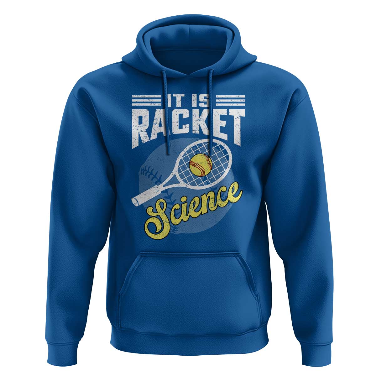 Funny Tennis Hoodie It's Racket Science - Wonder Print Shop