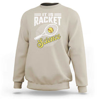 Funny Tennis Sweatshirt It's Racket Science - Wonder Print Shop