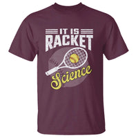 Funny Tennis T Shirt It's Racket Science - Wonder Print Shop