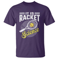 Funny Tennis T Shirt It's Racket Science - Wonder Print Shop