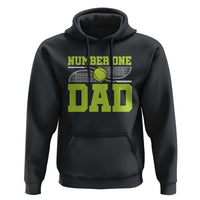 Funny Number One Tennis Dad Hoodie - Wonder Print Shop