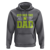 Funny Number One Tennis Dad Hoodie - Wonder Print Shop