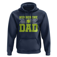 Funny Number One Tennis Dad Hoodie - Wonder Print Shop