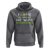 Funny I Love It When My Wife Lets Me PLay Pickleball Hoodie - Wonder Print Shop