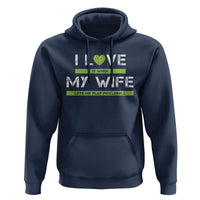 Funny I Love It When My Wife Lets Me PLay Pickleball Hoodie - Wonder Print Shop
