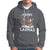 Christmas Sport Hoodie Merry LAXMAS Santa Reindeer Play Lacrosse - Wonder Print Shop