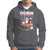 Christmas Hoodie Chickens For Everybody Santa Present Chimney - Wonder Print Shop