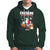 Christmas Hoodie Chickens For Everybody Santa Present Chimney - Wonder Print Shop