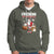 Christmas Hoodie Chickens For Everybody Santa Present Chimney - Wonder Print Shop