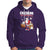 Christmas Hoodie Chickens For Everybody Santa Present Chimney - Wonder Print Shop