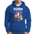 Christmas Hoodie Chickens For Everybody Santa Present Chimney - Wonder Print Shop
