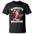 Christmas T Shirt Gangsta Wrapper Funny Santa Hip Hop - Wonder Print Shop