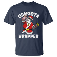 Christmas T Shirt Gangsta Wrapper Funny Santa Hip Hop - Wonder Print Shop