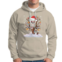 Christmas Hoodie Sugar Skull On Tree Funny Xmas - Wonder Print Shop
