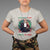 Christmas T Shirt Up On The Rooftop Click Click Click Santa Patriotic - Wonder Print Shop