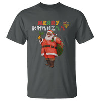 Christmas T Shirt Merry Kwanzaa African American Santa - Wonder Print Shop