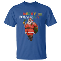 Christmas T Shirt Merry Kwanzaa African American Santa - Wonder Print Shop