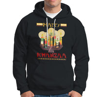 Christmas Hoodie Happy Kwanzaa African American Candles - Wonder Print Shop