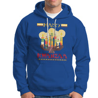 Christmas Hoodie Happy Kwanzaa African American Candles - Wonder Print Shop