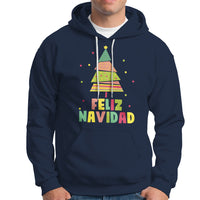Feliz Navidad Colorful Xmas Tree Spanish Christmas Hoodie - Wonder Print Shop