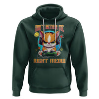 Cat Gamer Hoodie Don't Bother Me Right Meow Funny Video Game - Wonder Print Shop